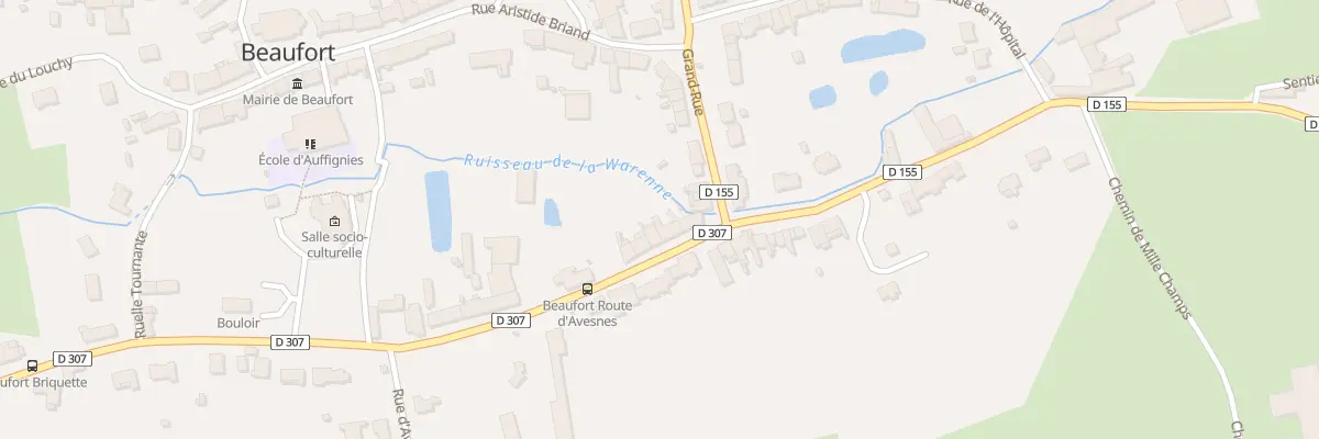 Plan du 4 Rue d’Avesnes à Beaufort