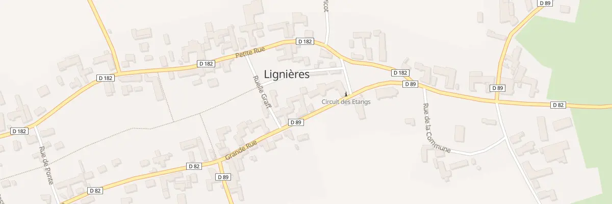 Plan du 4 Grande Rue à Lignières