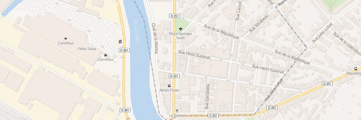 Plan du 18 Av Alfred Anatole Thevenet à Magenta
