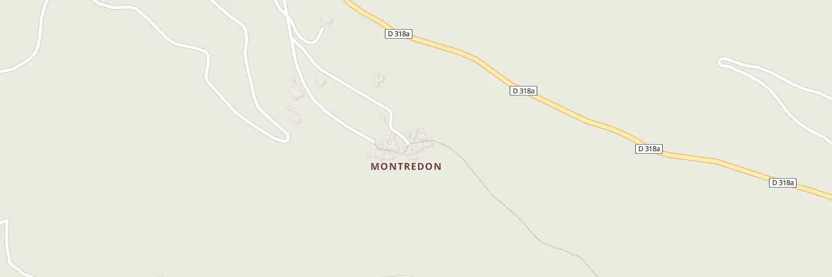 Plan du 5273 Montredon à Concoules