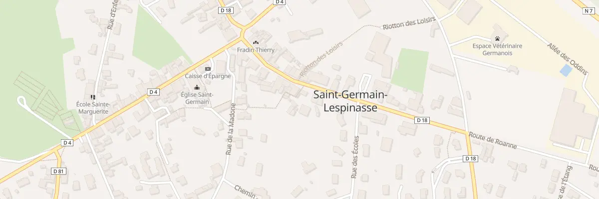 Plan du 11 Riotton de l’Etang à Saint-Germain-Lespinasse