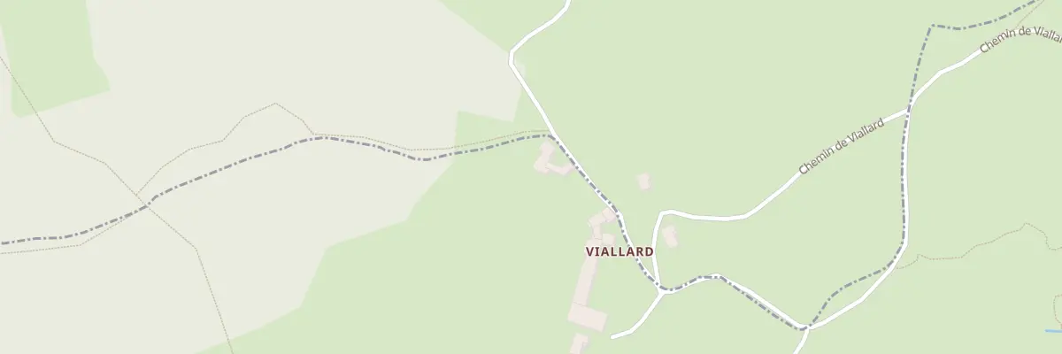 Plan du 933 Che de Viallard à Lérigneux