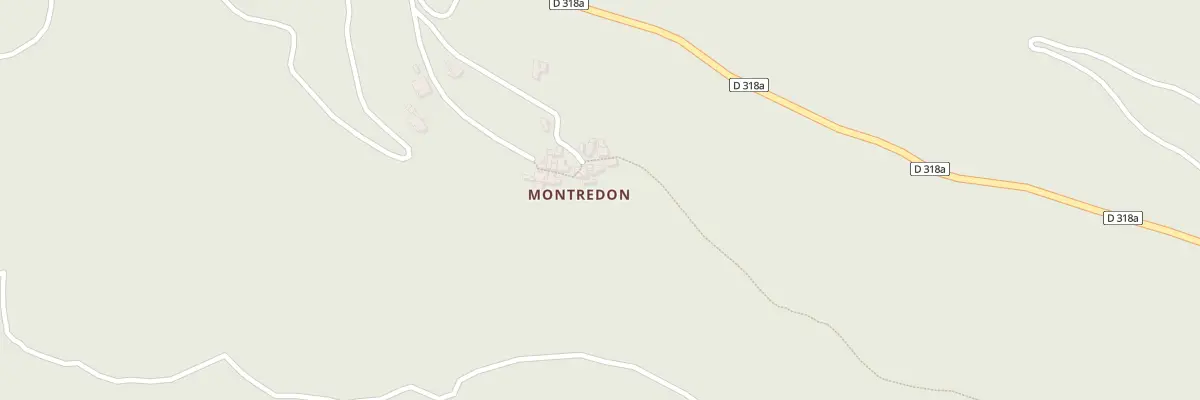 Plan du 5162 Montredon à Concoules