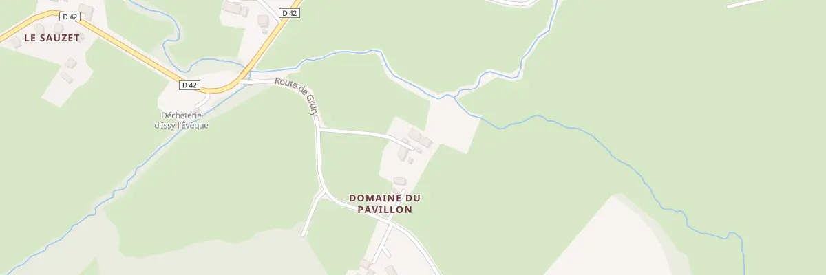 Plan du 229 Domaine du Pavillon à Issy-l’Évêque