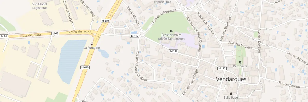 Plan du 27 Rue de la Fontaine à Vendargues