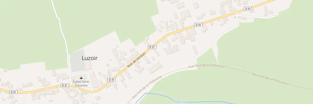 Plan du 16 Rue de Verdun à Luzoir