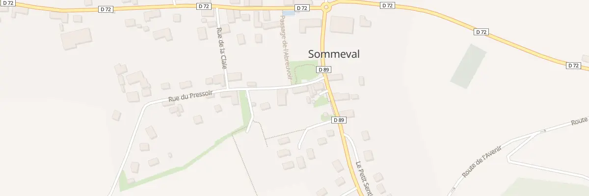 Plan du 53 Rue du Pressoir à Sommeval