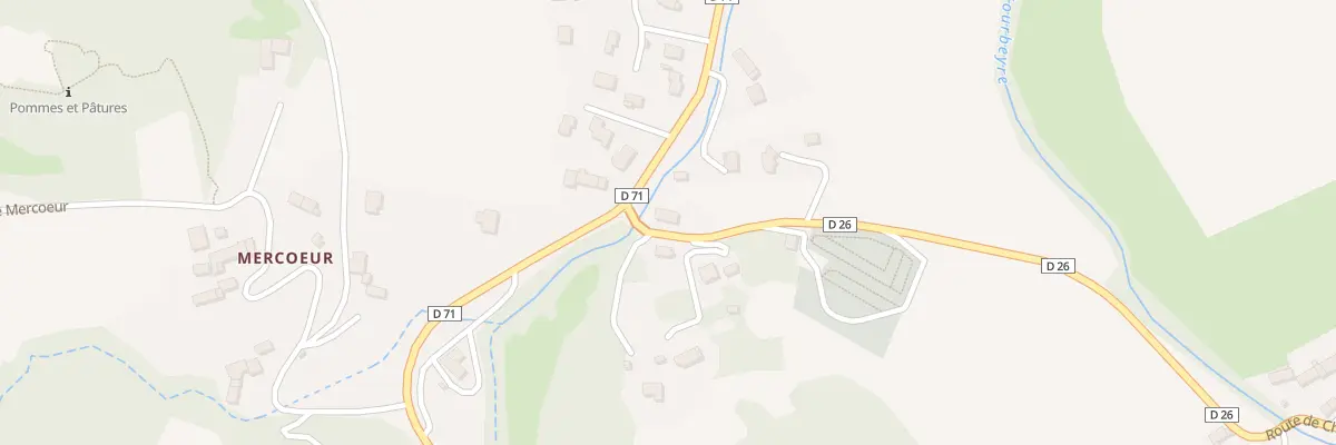 Plan du 27 Rte de Charraix à Malrevers