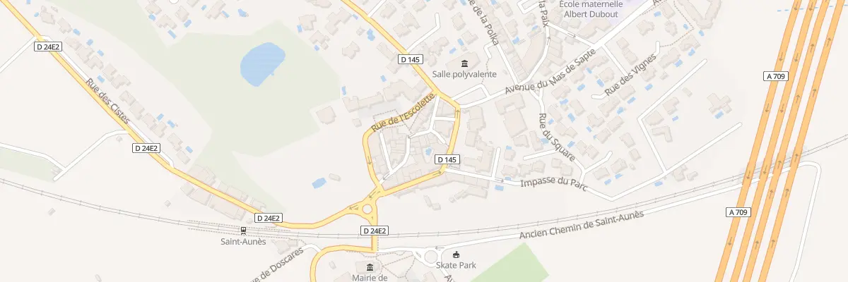 Plan du 18 Rue du Puits à Saint-Aunès