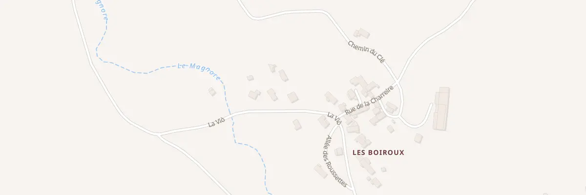 Plan du 9 Rue La Vio - Boiroux à Arsac-en-Velay