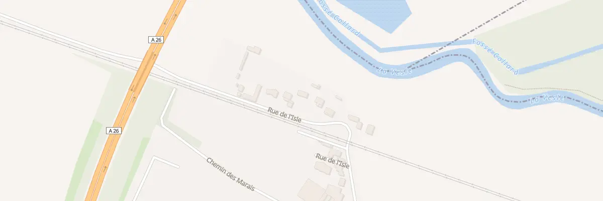 Plan du 18 Rue De L Isle à Champigny