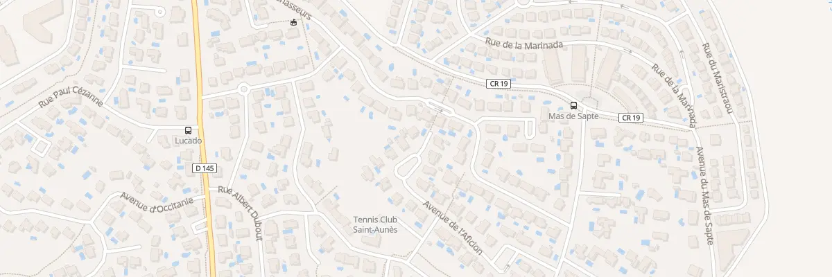 Plan du 6 Rue de la Bandido à Saint-Aunès