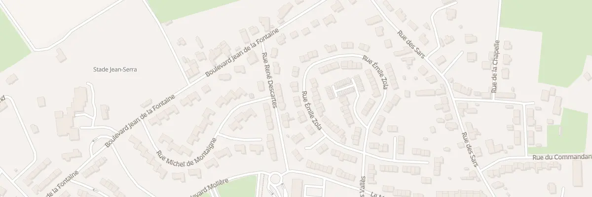 Plan du 62 Rue Emile Zola à Maubeuge