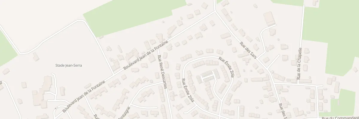 Plan du 52 Rue Emile Zola à Maubeuge
