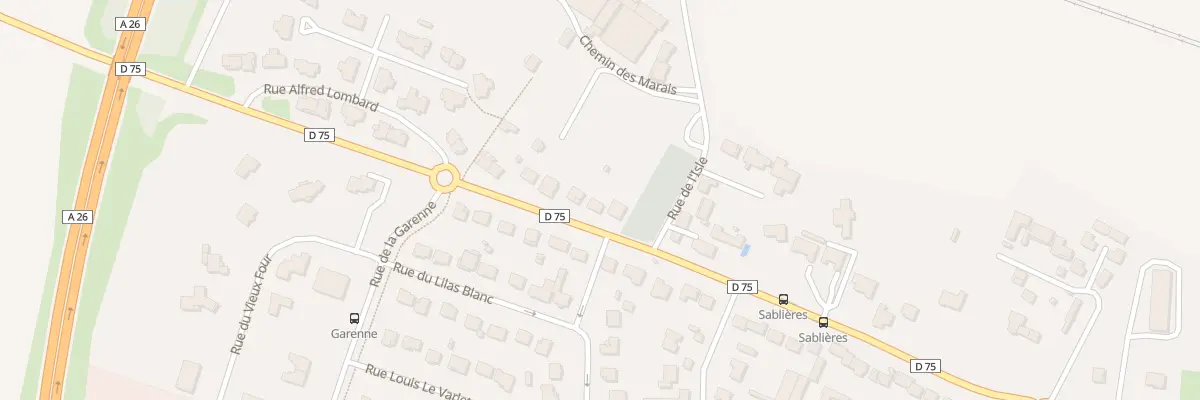 Plan du 42 Rue Des Sablieres à Champigny