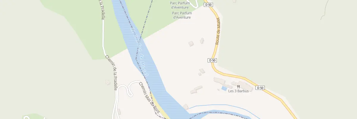 Plan du 5068 Rte de Mialet à Générargues