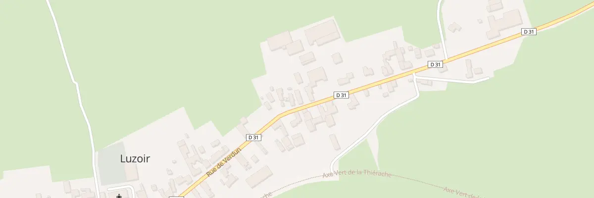 Plan du 25 Rue de Verdun à Luzoir