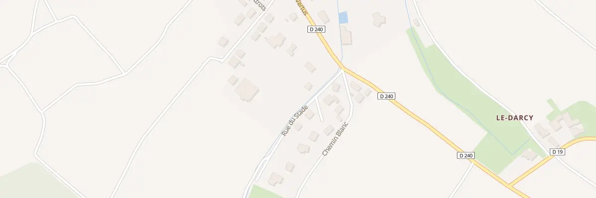 Plan du 6 Rue du Stade à Grauves