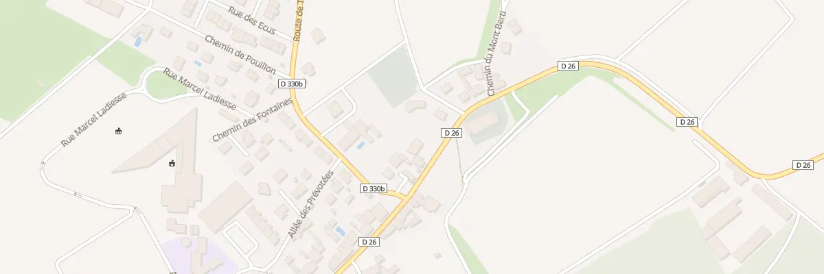 Plan du 5 Rue du Mont d’Hor à Saint-Thierry