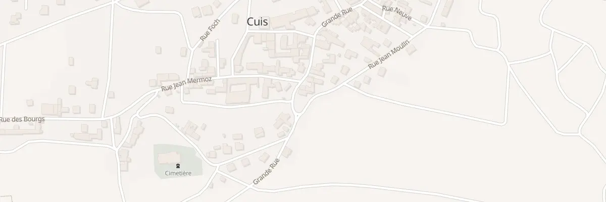 Plan du 47 Grande Rue à Cuis