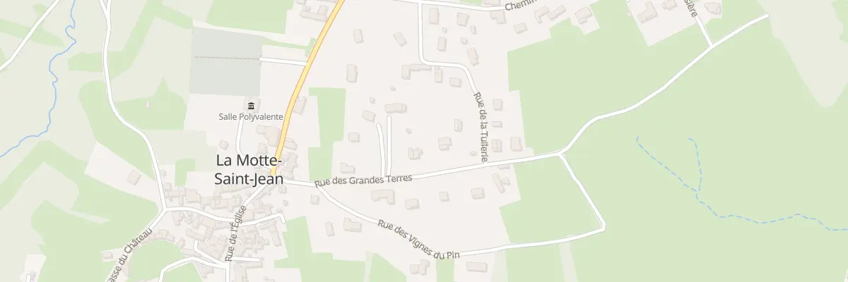 Plan du 161 Rue Grandes Terres à La Motte-Saint-Jean
