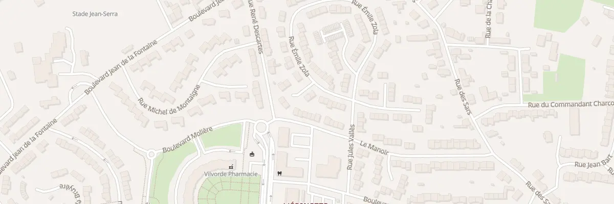 Plan du 82 Rue Emile Zola à Maubeuge