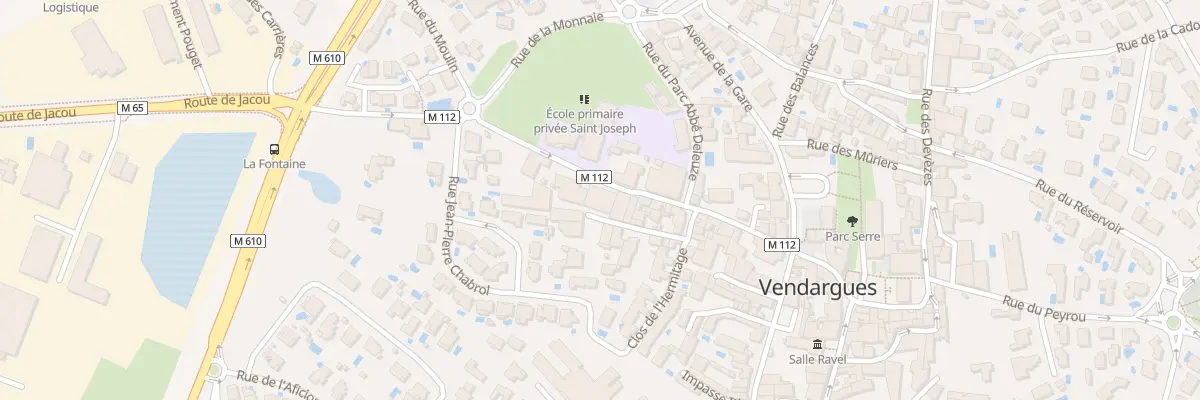 Plan du 23B Rue de la Fontaine à Vendargues