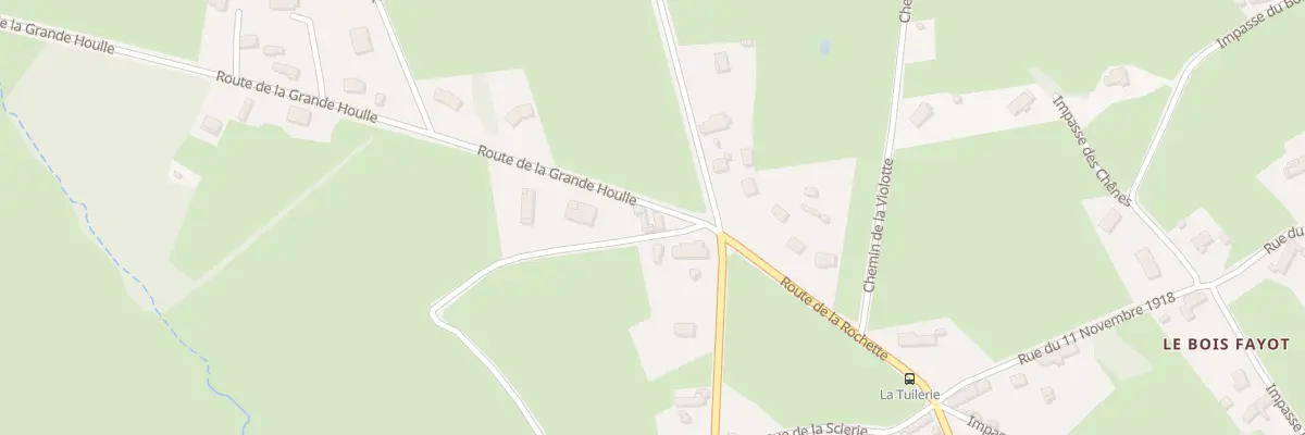 Plan du 47 Rte de la Grande Houlle à La Motte-Saint-Jean