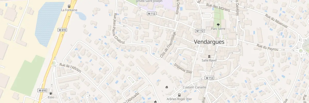 Plan du 28 Rue Jean Pierre Chabrol à Vendargues