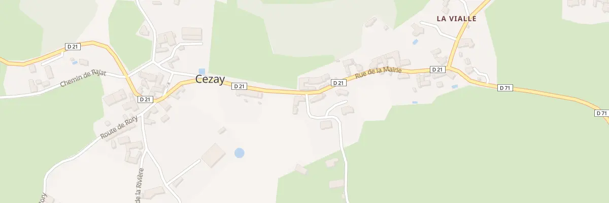 Plan du 18 Dsc du Coton à Cezay