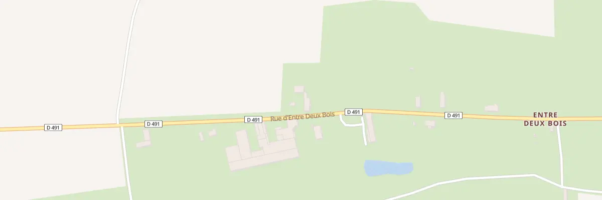 Plan du 1 Rue d’Entre Deux Bois à Étréaupont
