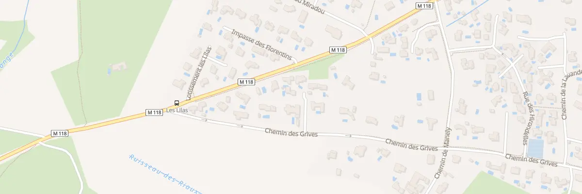 Plan du 243B Che des Grives à Saint-Drézéry