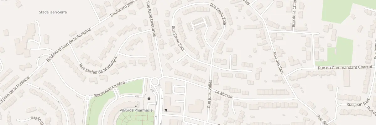 Plan du 84 Rue Emile Zola à Maubeuge
