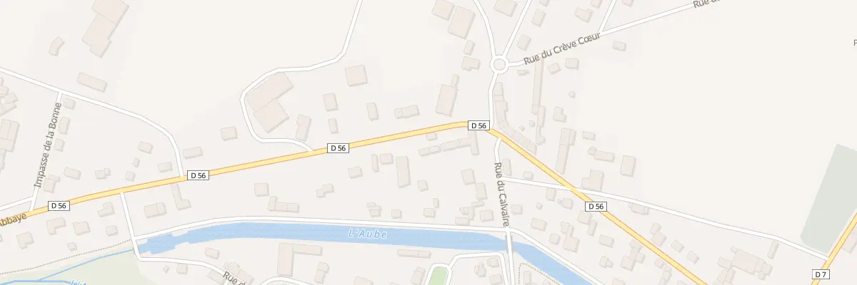 Plan du 29 Rue Riverelle à Plancy-l’Abbaye