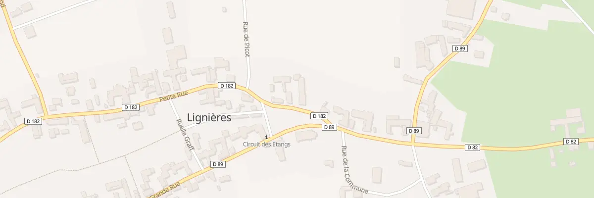 Plan du 2 Pl de l’Eglise à Lignières