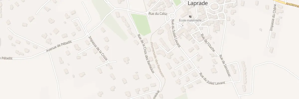 Plan du 4 Rue de la Croix des Rameaux à Saint-Germain-Laprade