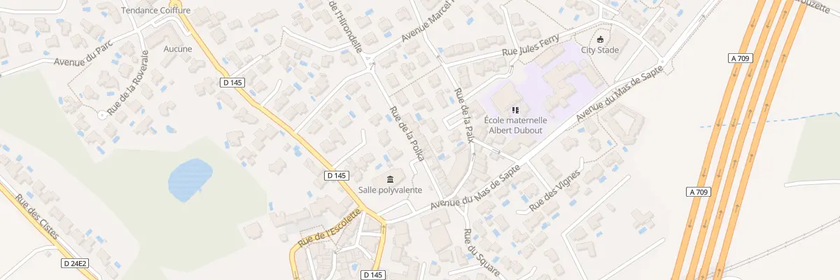 Plan du 14 Rue de la Polka à Saint-Aunès