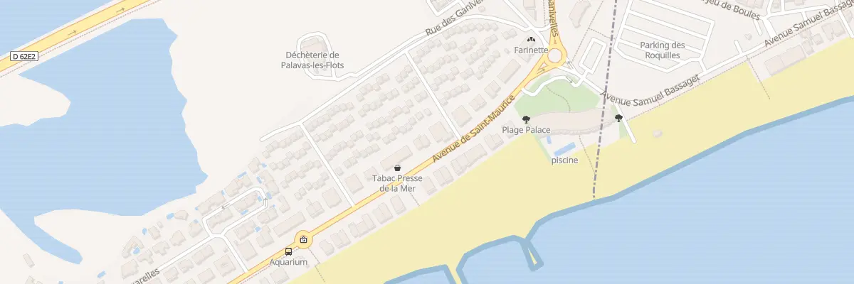 Plan du 345 Av Saint Maurice à Palavas-les-Flots