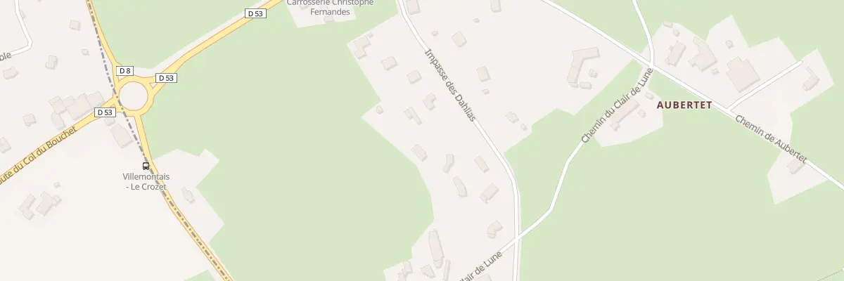 Plan du 240 Imp des Dalhias à Lentigny