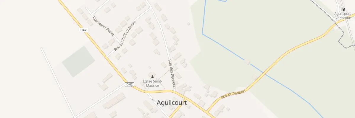 Plan du 4 Rue des Pêcheurs à Aguilcourt