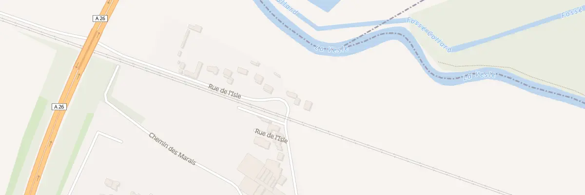 Plan du 12B Rue De L Isle à Champigny