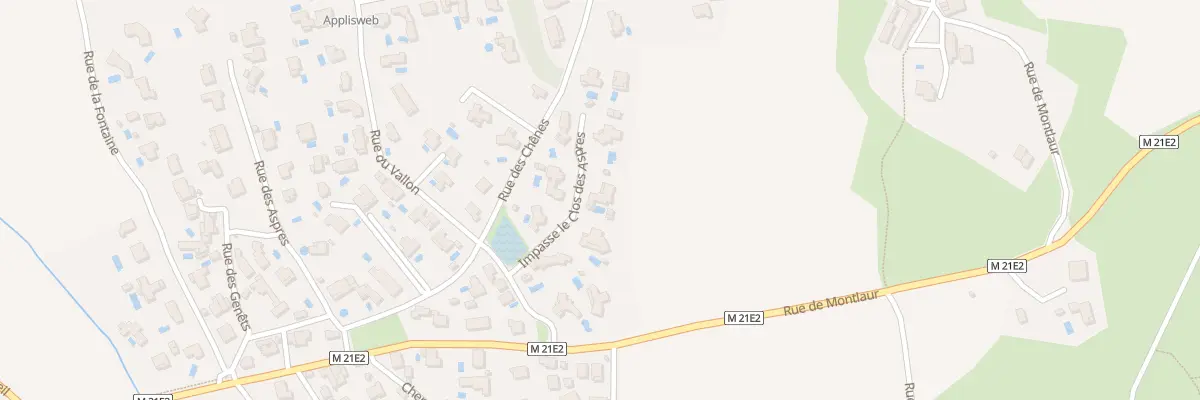 Plan du 8 Imp Le Clos des Aspres à Montaud