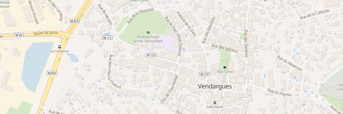 Plan du 18B Rue de la Fontaine à Vendargues