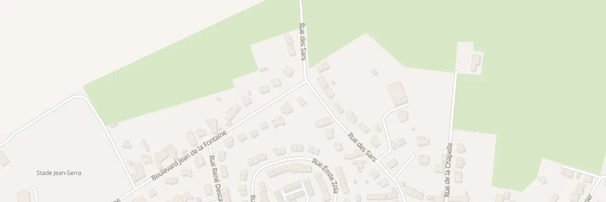 Plan du 123 Rue des Sars à Maubeuge