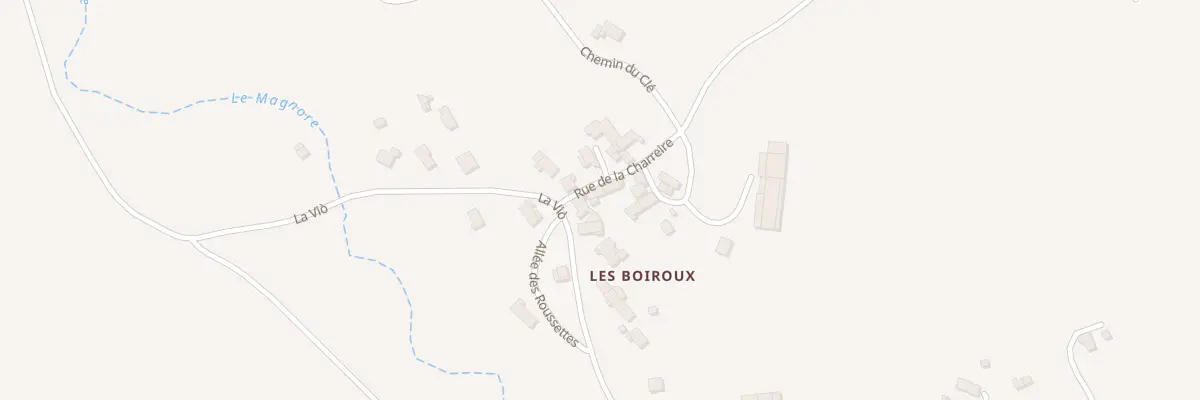 Plan du 6 Rue de la Charrèire à Arsac-en-Velay