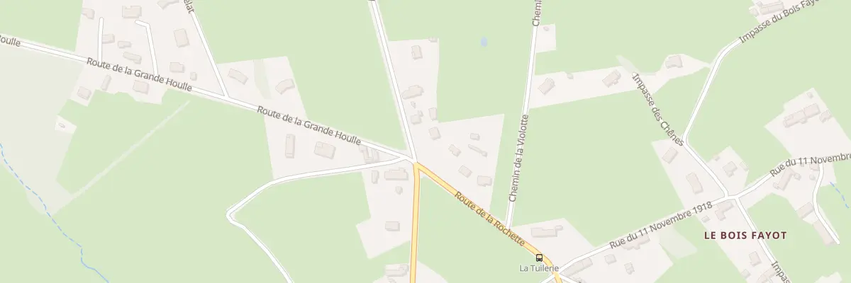 Plan du 26 Rte de Bussy à La Motte-Saint-Jean
