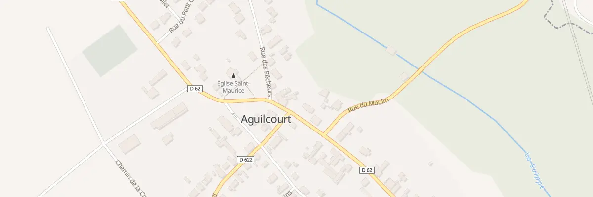 Plan du 13 Rue Marcel Boucton à Aguilcourt