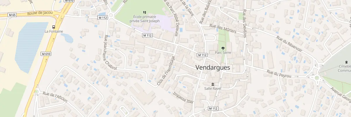 Plan du 7 Pl du Louvre à Vendargues