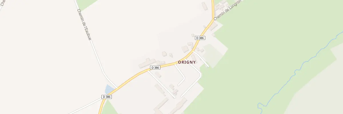 Plan du 88 Origny à Sainte-Colombe