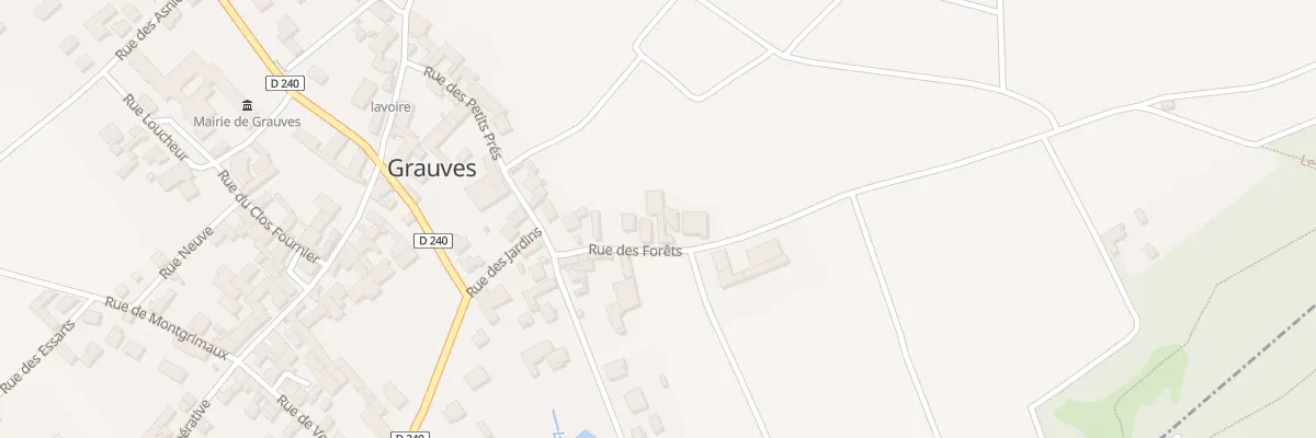 Plan du 3 Rue des Forets à Grauves